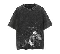 Berserk Guts Griffith Streetwear Oversize Vintage T-Shirt Men Anime Graphic Printe Washed Tshirt Summer Harajuku Short Sleeve Cotton Loose Tee