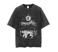 Berserk Guts Griffith Streetwear Oversize Vintage T-Shirt Men Anime Graphic Printe Washed Tshirt Summer Harajuku Short Sleeve Cotton Loose Tee