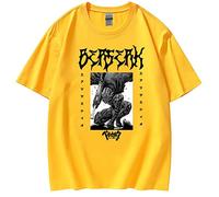 Berserk Manga Tshirs Men - Guts Graphic Print T Shirt Unisex Summer - Anime Costume Round Neck Short Sleeve Tee Shirt XS-3XL