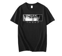 Berserk Manga Tshirs Men/Women, Guts Graphic T-Shirt Unisex, Anime Costume Round Neck Short Sleeve Tee Shirt Top XS-4XL