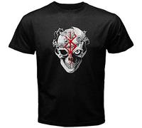 Berserk Skull Anime Guts Manga Japan Band of The Hawk T-Shirt Black Graphic Unisex Tee Shirt 3XL