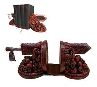 Berserk-Style Bookends, Dragon Slaying Knife Shaped Bookstop Ornament, Resin Non-Slip Design, Suitable for Reading Desk Home Decoration, Gift for Book Lovers