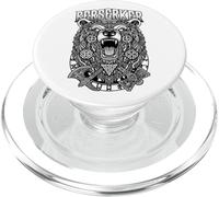 Berserker Bear Viking Warrior Axe Hammer Norse Mythology PopSockets PopGrip for MagSafe