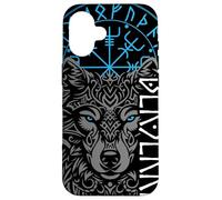 Berserker & Viking Compass - Nordic Wolf Design Case for iPhone 16