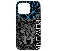 Berserker & Viking Compass - Nordic Wolf Design Case for iPhone 16 Pro