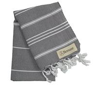 Bersuse 100% Cotton - Anatolia Turkish Hand Towel - Anthracite