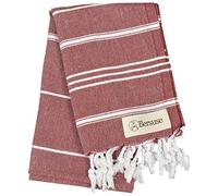 Bersuse 100% Cotton - Anatolia Turkish Hand Towel - Burgundy