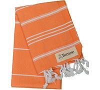 Bersuse 100% Cotton - Anatolia Turkish Hand Towel - Orange