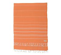 Bersuse 100% Cotton - Anatolia XXL Blanket Turkish Towel - Orange