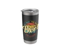 Bert Man Myth Legend Men Personalized Name Stainless Steel Insulated Tumbler