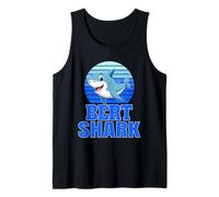 Bert Shark Family Reunion Squad First Last Name Tank Top