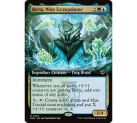Berta, Wise Extrapolator (Extended Art Foil) | Secrets of Strixhaven