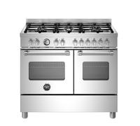 Bertazzoni MAS106L2EXC 100cm Master Series Dual Fuel Range Cooker - STAINLESS STEEL