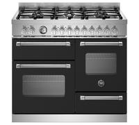 Bertazzoni 100cm Master Series XG Dual Fuel Range Cooker MAS106L3ENEC Black