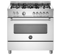 Bertazzoni Master Series MAS95C1EXC 90cm Dual Fuel Range Cooker - Stainless Steel