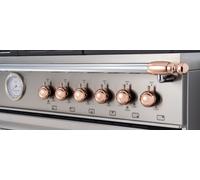 Bertazzoni Heritage Series 21 Piece Décor set for Range and Hood - Copper, Brass