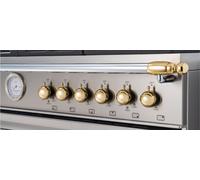 Bertazzoni Heritage Series 21 Piece Décor set for Range and Hood - Gold, Gold