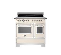 Bertazzoni Heritage Series HER95I2EAVT2 90cm Wide Avorio Induction Freestanding Range Cooker
