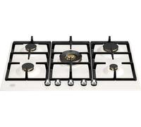 Bertazzoni Heritage Series P755CHERAX 75cm Gas Hob - Ivory / Chrome, Cream