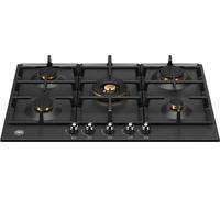 Bertazzoni Heritage Series P755CHERNE 75cm Gas Hob - Matte Black, Black