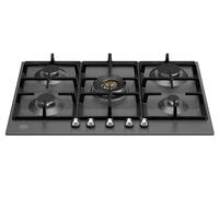 Bertazzoni Heritage Series P755CHERNE 75cm Gas Hob - Matte Black, Black