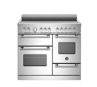 Bertazzoni MAS105I3EXC Master 100cm Induction Top Electric Triple Oven Range Cooker - Stainless Steel