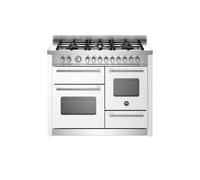 Bertazzoni Master Series MAS116L3EBIC 110cm Dual Fuel Range Cooker - Bianco - A/A Rated, White