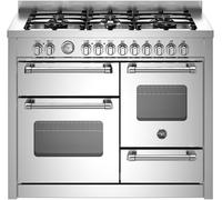 Bertazzoni Master Series MAS116L3EXC 110cm Dual Fuel Range Cooker - Stainless Steel - A/A Rated