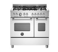 Bertazzoni Master MAS95C2EXC 90cm Dual Fuel Stainless Steel Range Cooker