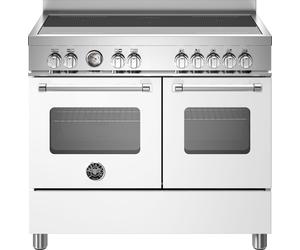 Bertazzoni Master Series MAS105I2EBIC 100cm wide Electric Range Cooker with Induction Hob - Bianco - A White