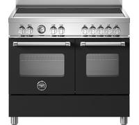 Bertazzoni Master Series MAS105I2ENEC 100cm wide Electric Range Cooker with Induction Hob - Nero - A Black