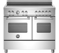Bertazzoni Master Series MAS105I2EXC 100cm Electric Range Cooker with Induction Hob - Stainless Steel - A Rated