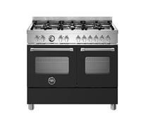 Bertazzoni Master Series MAS106L2ENEC 100cm Dual Fuel Range Cooker - Nero - A/A Rated