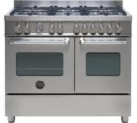 Bertazzoni MAS106L2EXC 100cm Master Series Dual Fuel Range Cooker - STAINLESS STEEL