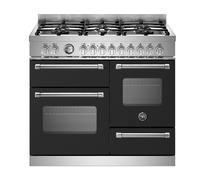 Bertazzoni MAS106L3ENEC 100cm Master Series XG Dual Fuel Range Cooker - BLACK