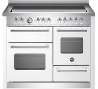 Bertazzoni Master Series MAS115I3EBIC2 110cm wide Electric Range Cooker with Induction Hob - Matte White White