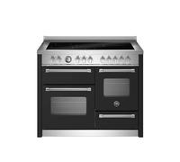 Bertazzoni Master Series MAS115I3ENEC2 110cm Wide Matt Black Induction Freestanding Range Cooker