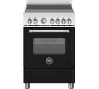 Bertazzoni Master Series MAS64I1ENEC 60cm Single Oven Electric Cooker with Induction Hob - Matte Black - A Rated, Black