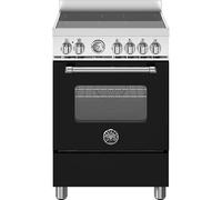 Bertazzoni Master Series MAS64I1ENEC 60cm Wide Single Oven Electric Cooker with Induction Hob - Matte Black