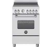 Bertazzoni Master Series MAS64I1EXC2 60cm Wide Single Oven Electric Cooker with Induction Hob - Stainless Steel Stainless Steel