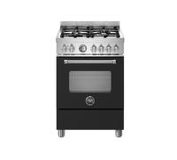Bertazzoni Master Series MAS64L1ENEC 60cm Wide Black Dual Fuel Freestanding Cooker