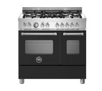 Bertazzoni Master Series MAS95C2ENEC 90cm 107L A Rated Matt Black Dual Fuel Cooker