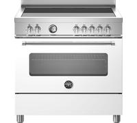 Bertazzoni Master Series MAS95I1EBIC 90cm wide Electric Range Cooker with Induction Hob - Bianco - A Rated, White