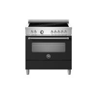 Bertazzoni Master Series MAS95I1ENEC2 90cm Wide Matt Black Induction Freestanding Range Cooker