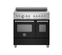 Bertazzoni Master Series MAS95I2ENEC 90cm Wide Black Induction Freestanding Range Cooker