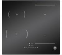Bertazzoni Modern Series P604I1B26NVS 59cm Induction Hob - Black, Black