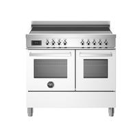 Bertazzoni PRO105I2EXT Professional 100cm Induction Top Electric Double Oven Range Cooker - White