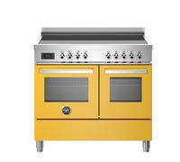 Bertazzoni PRO105I2EXT Professional 100cm Induction Top Electric Double Oven Range Cooker - Yellow