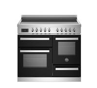 Bertazzoni PRO105I3EXT Professional 100cm Induction Top Electric Triple Oven Range Cooker - Black