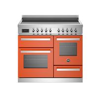 Bertazzoni PRO105I3EXT Professional 100cm Induction Top Electric Triple Oven Range Cooker - Orange